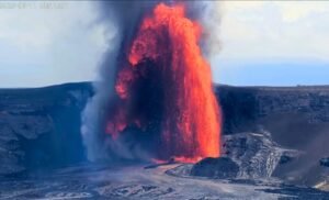 Kīlauea Volcano erupt in Hawaii