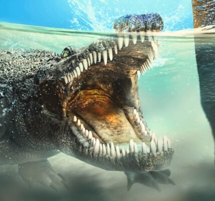 A two legged crocodile with a beak just emerged from a New Mexico ranch