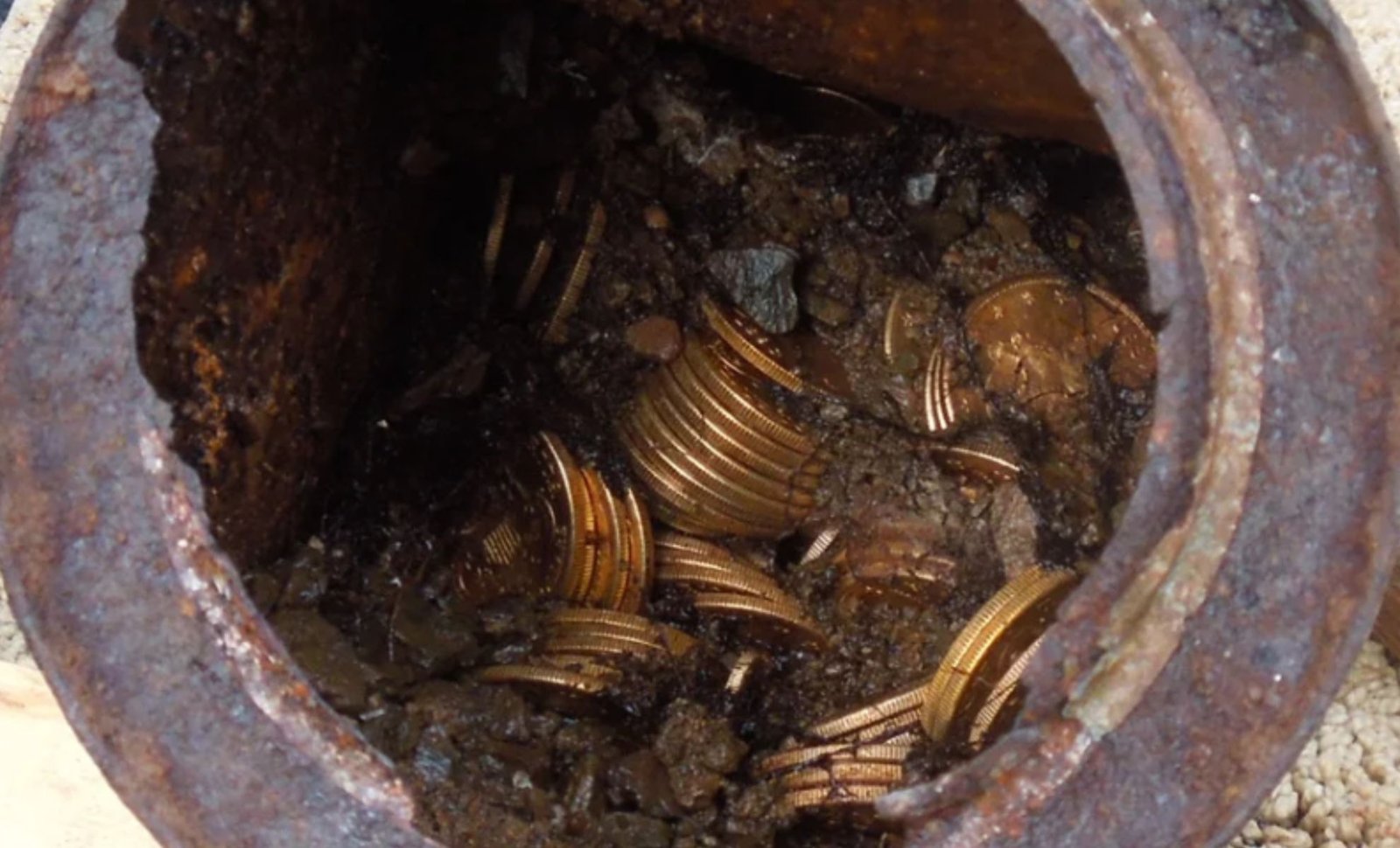 A French House Wall Hid More Than 1,000 Gold Coins